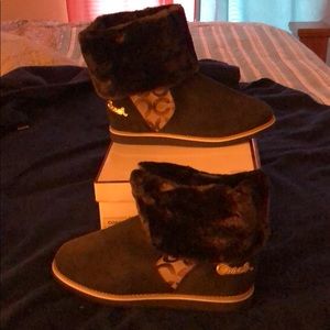 Coach booties authentic